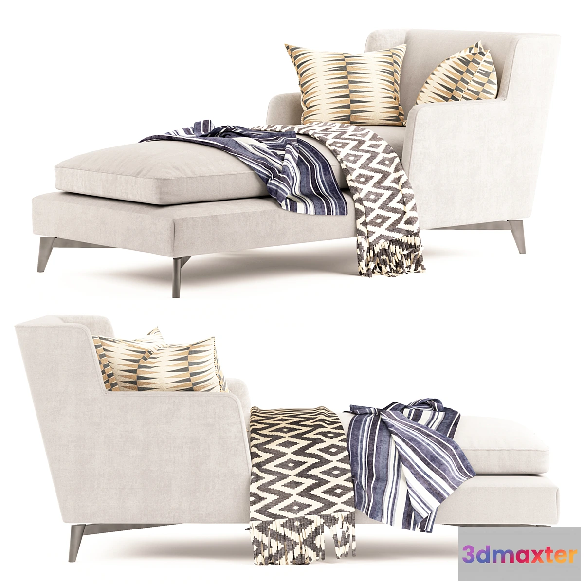 1446174 - Vibieffe Class Chaise Longue 3D Max