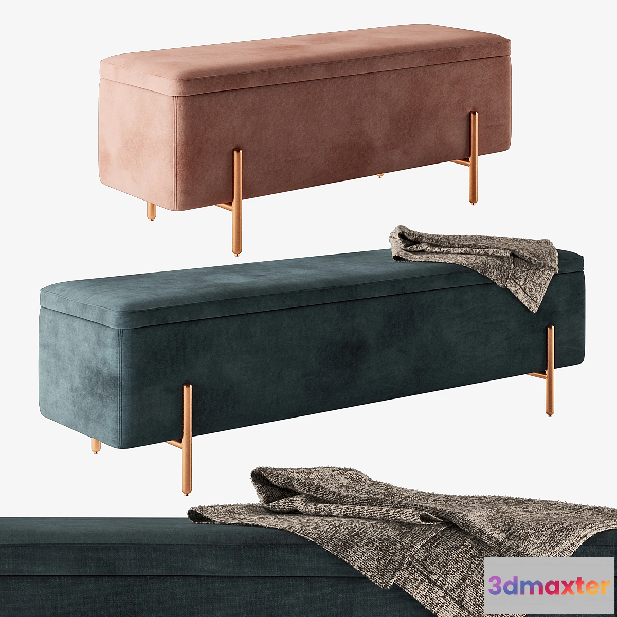 1446394 - Made_Ottoman_Asare_set 3D Max