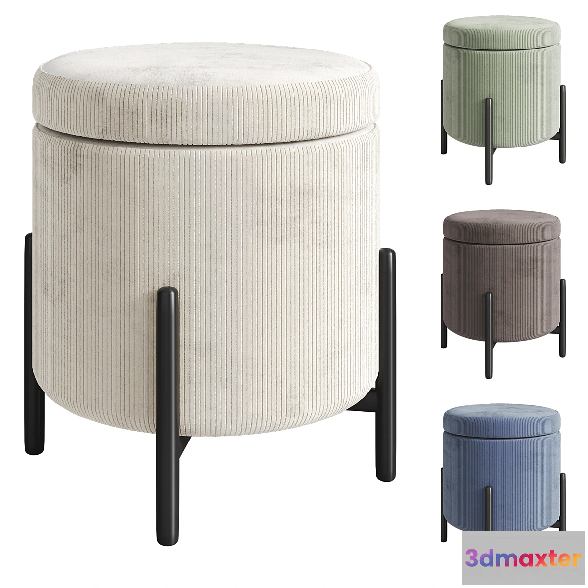 1446468 - Pouf Dali from INMYROOM 3D Max