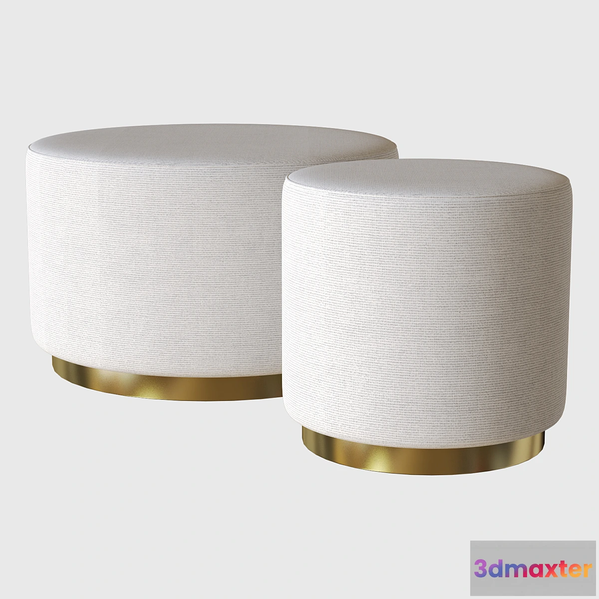 1447240 - Cami pouf hamilton conte 3D Max