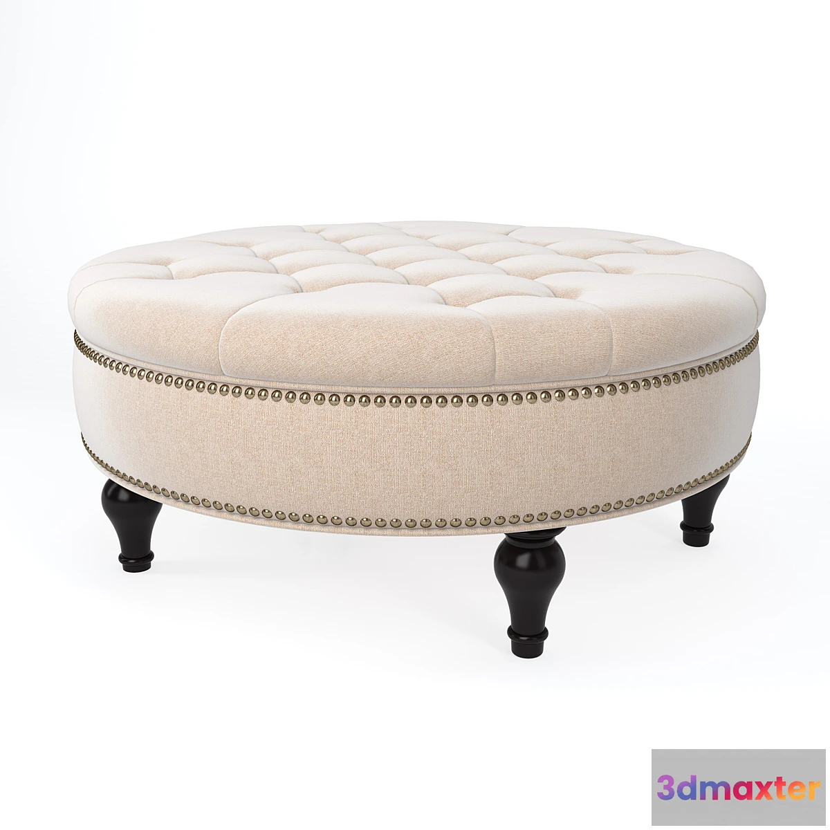 1454466 - Reasor Cocktail Ottoman 3D Max