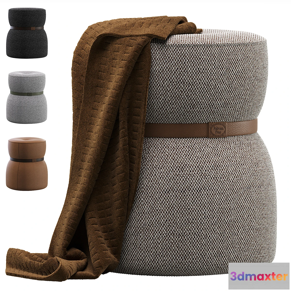 1454762 - Pouf LEPLÌ by Poltrona Frau 3D Max