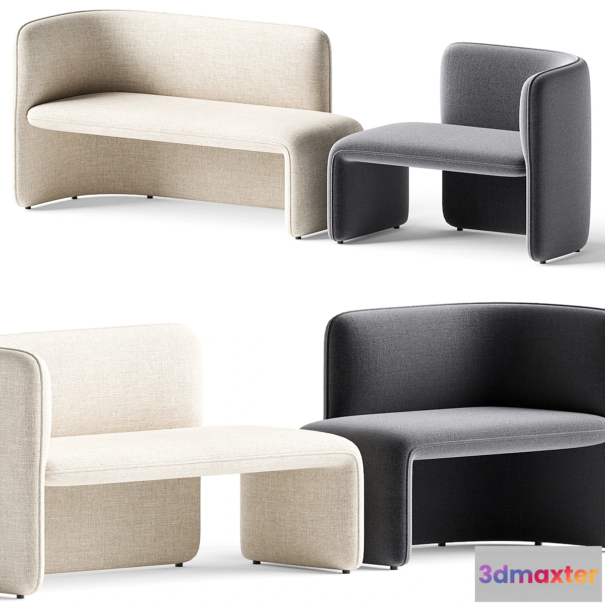 1455258 - Rest Bench 3D Max