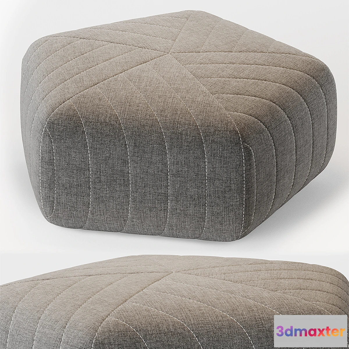 1455646 - FIVE OTTOMAN 3D Max