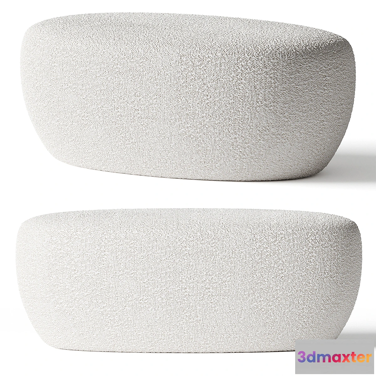 1455866 - Sedila - SENNEN pouffe 3D Max