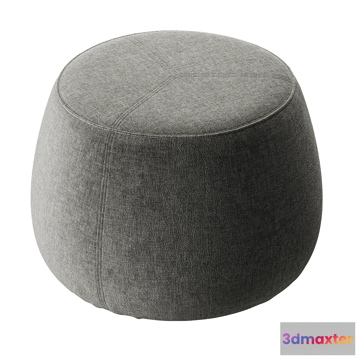 1456720 - POUF SIT GRAY 3D Max