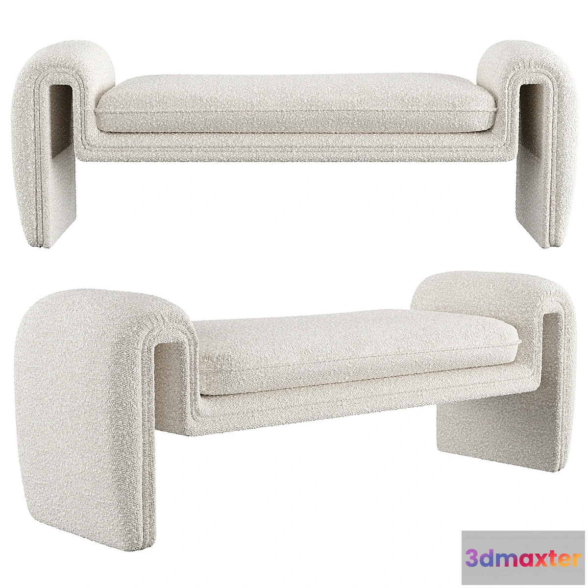 1457878 - Eichholtz Bench Tondo 3D Max