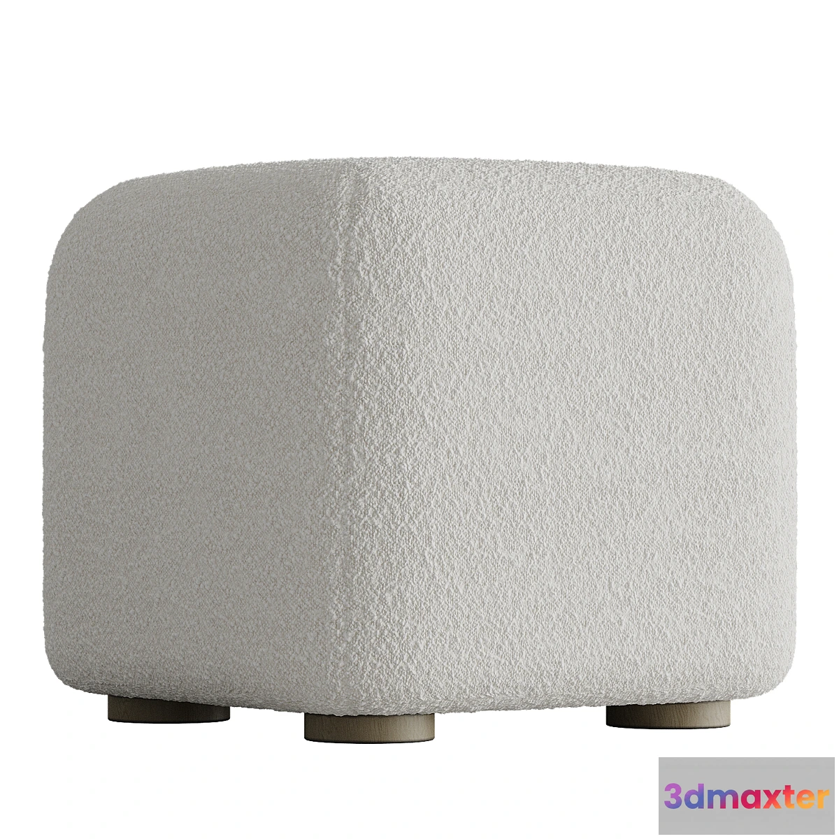 1458820 - Pouf Troffel 3D Max