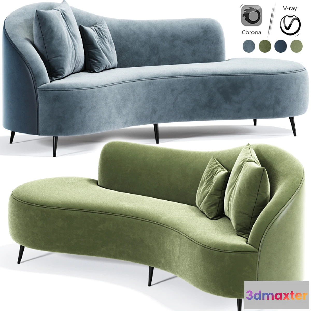 1462646 - Chaise Lounge Indoor 3D Max