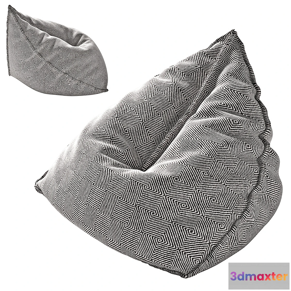 1462738 - GAN Sail Pouf 3D Max