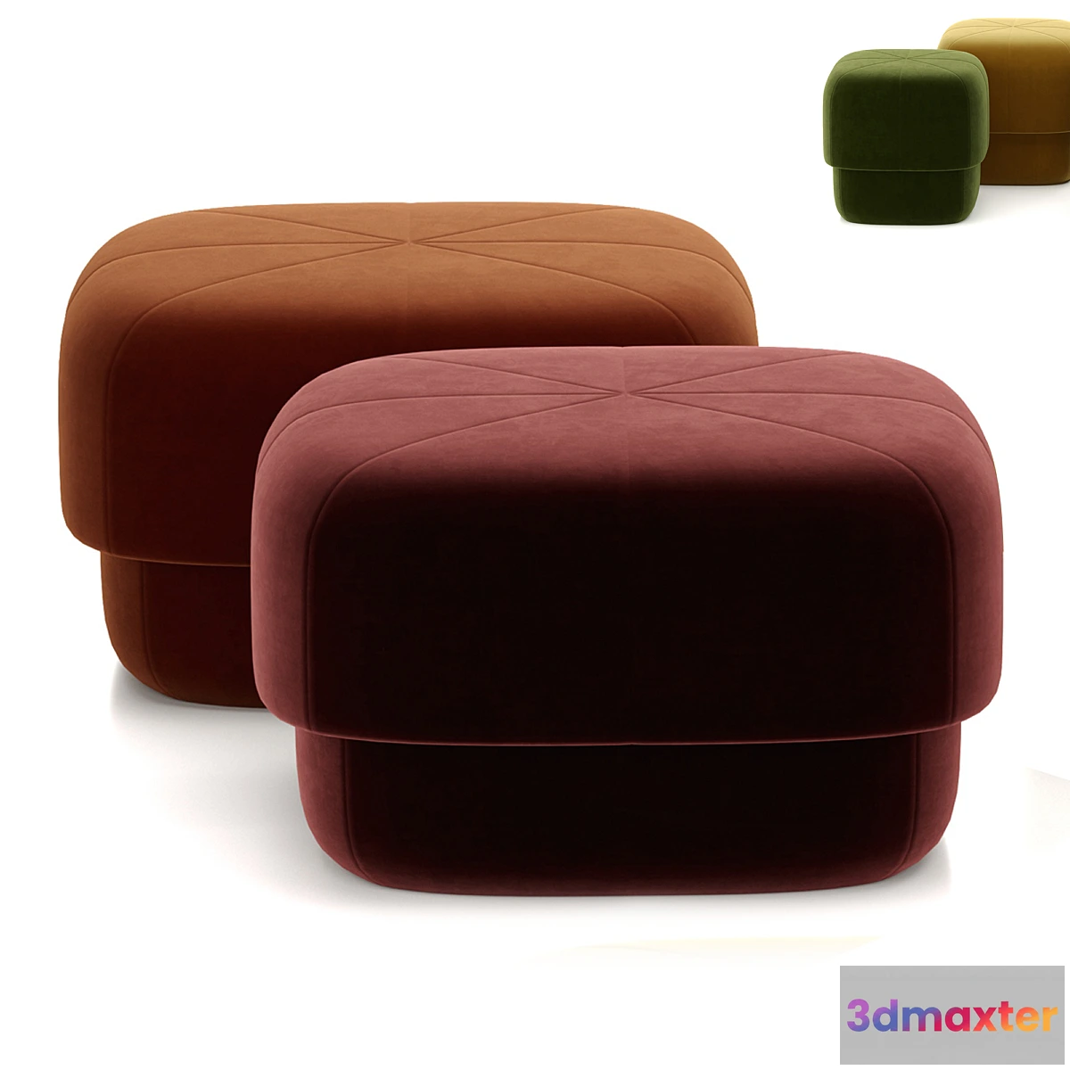 1463030 - Circus pouf 3D Max