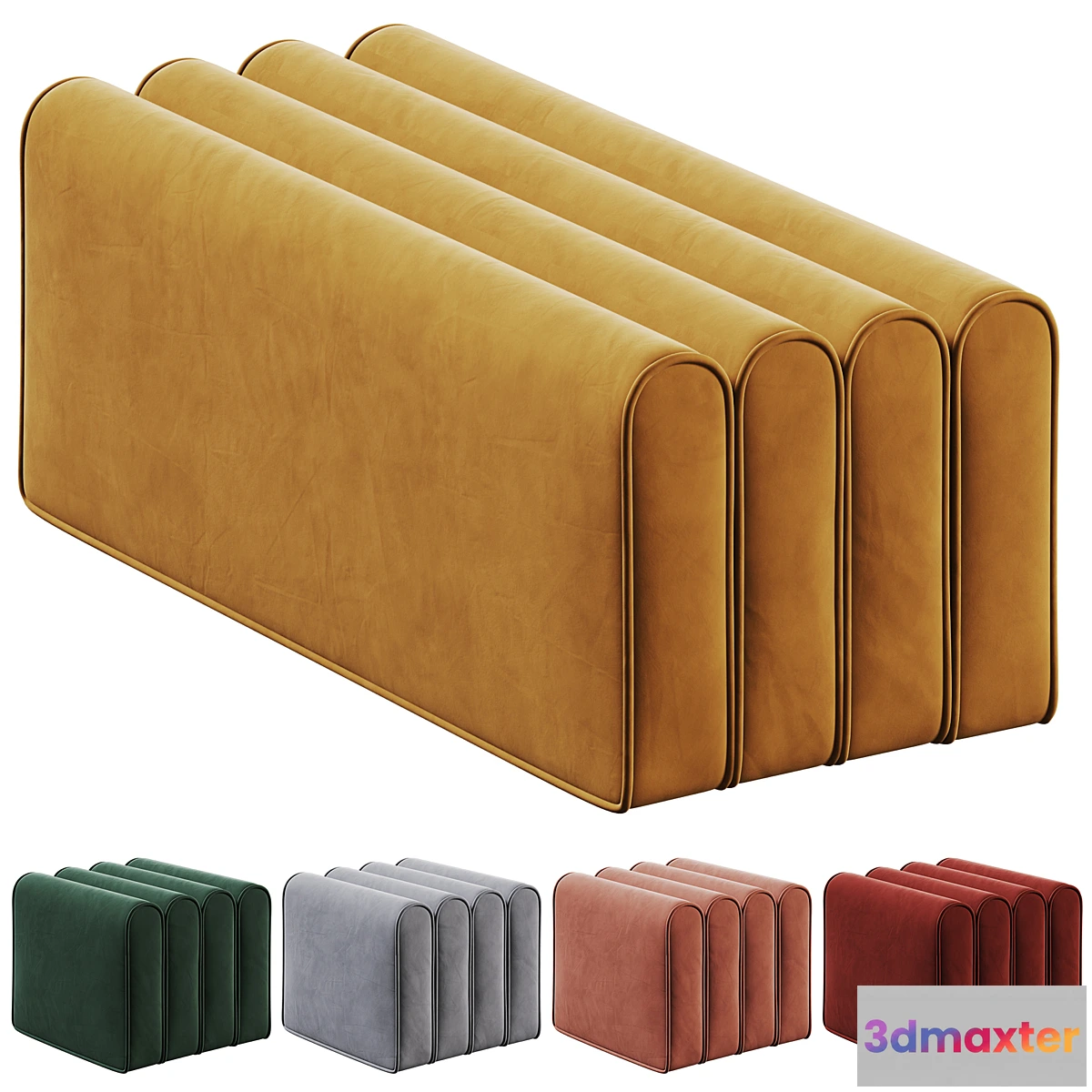 1464528 - Pouffe and bench OTE from Corner design 3D Max