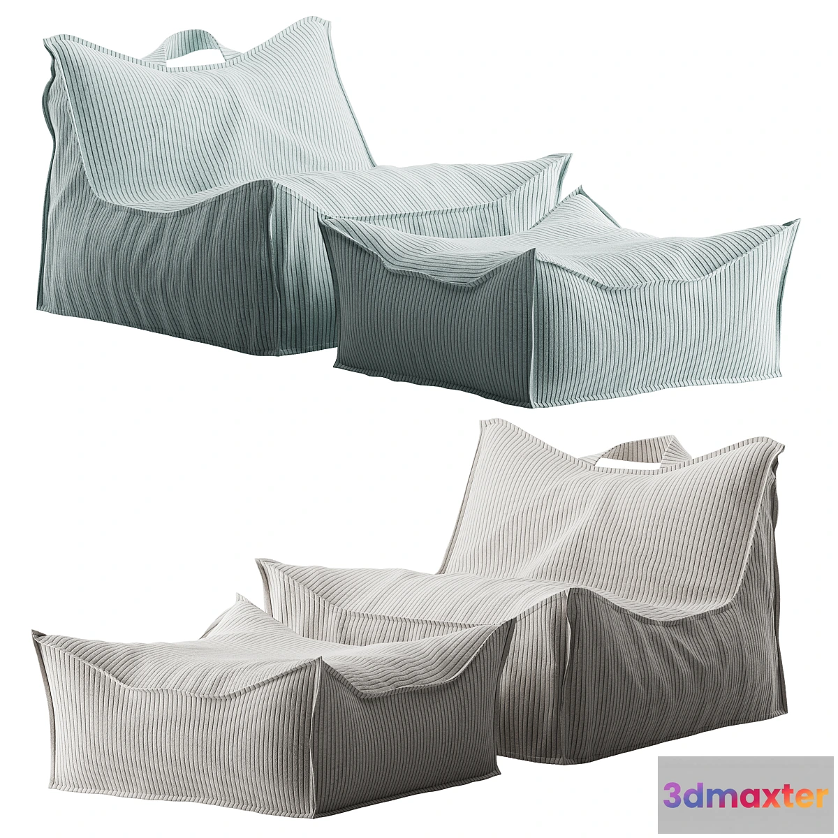 1465292 - Bag chair 3D Max