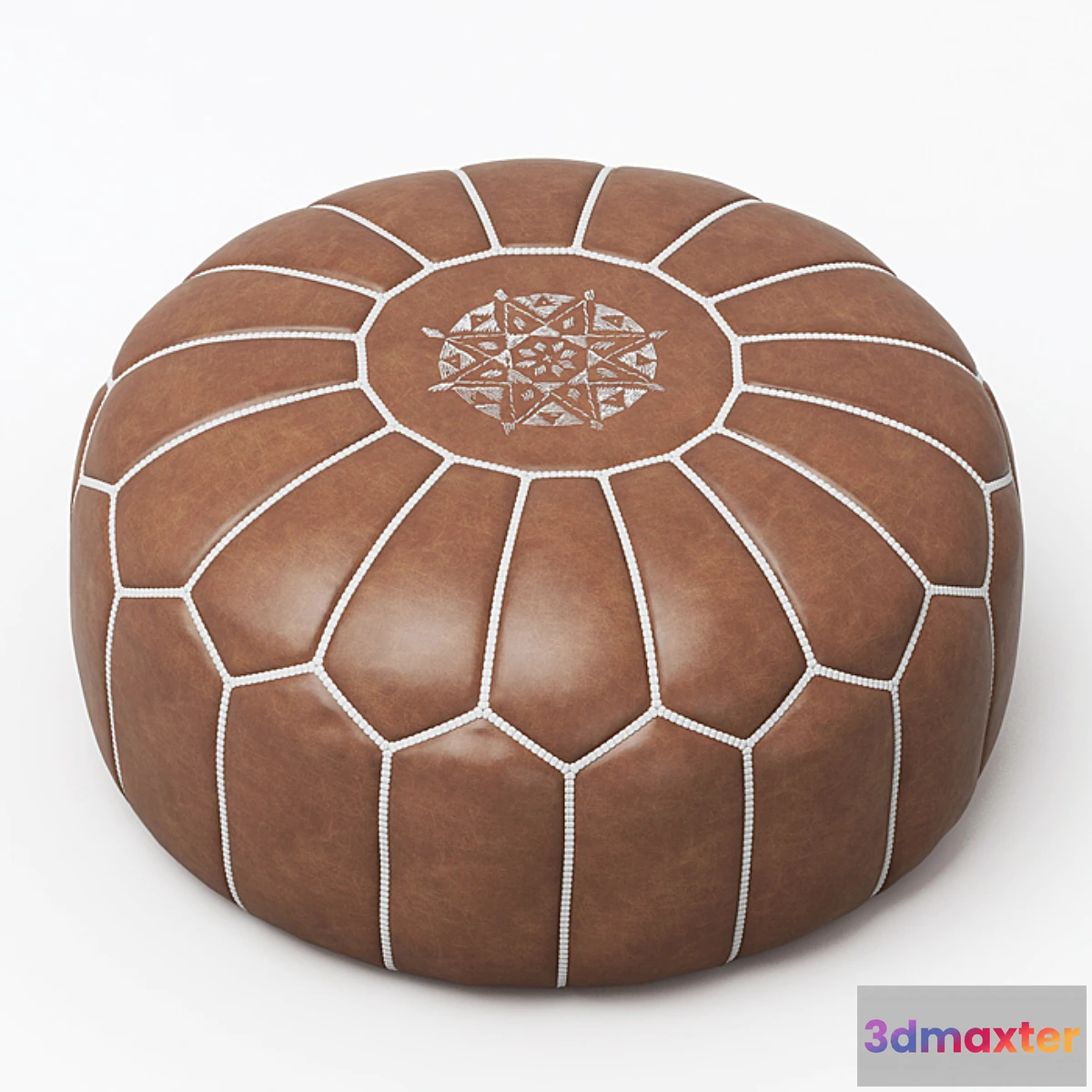 1466572 - Moroccan Leather Pouf 3D Max
