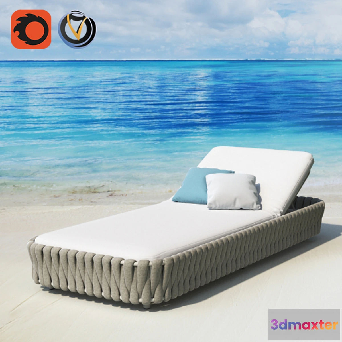 1468012 - TRIBÙ TOSCA chaise 3D Max