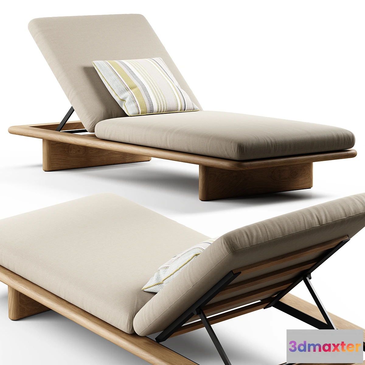 1469748 - Kettal - Mesh Deckchair 3D Max