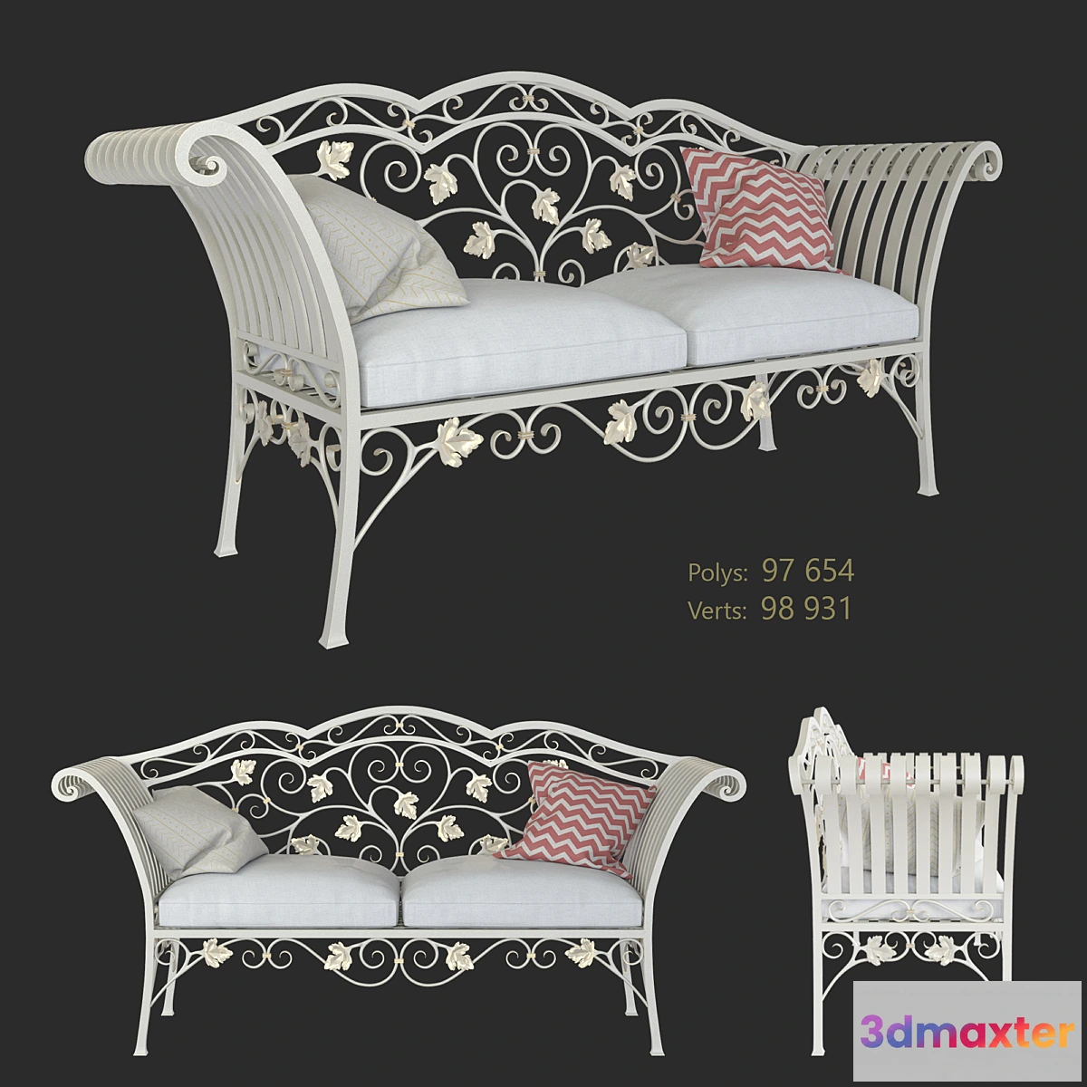 1471810 - forged_bench 3D Max