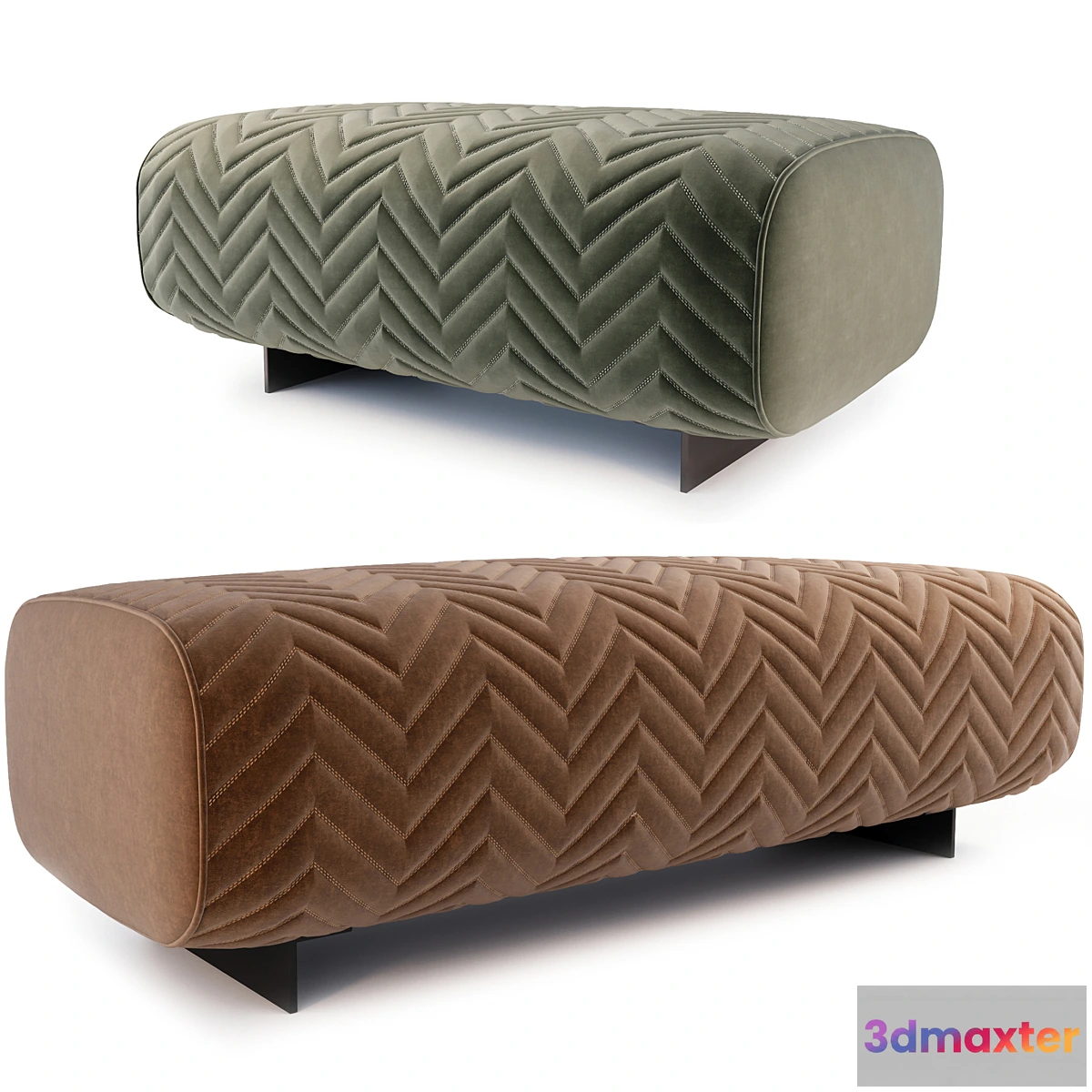 1474232 - Ottoman Minotti Quincy 3D Max