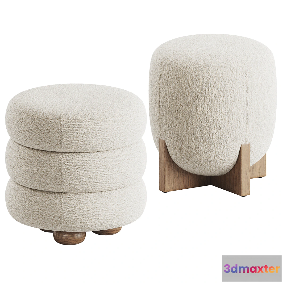1477906 - Eldon Stool & Tetbury Stool 3D Max