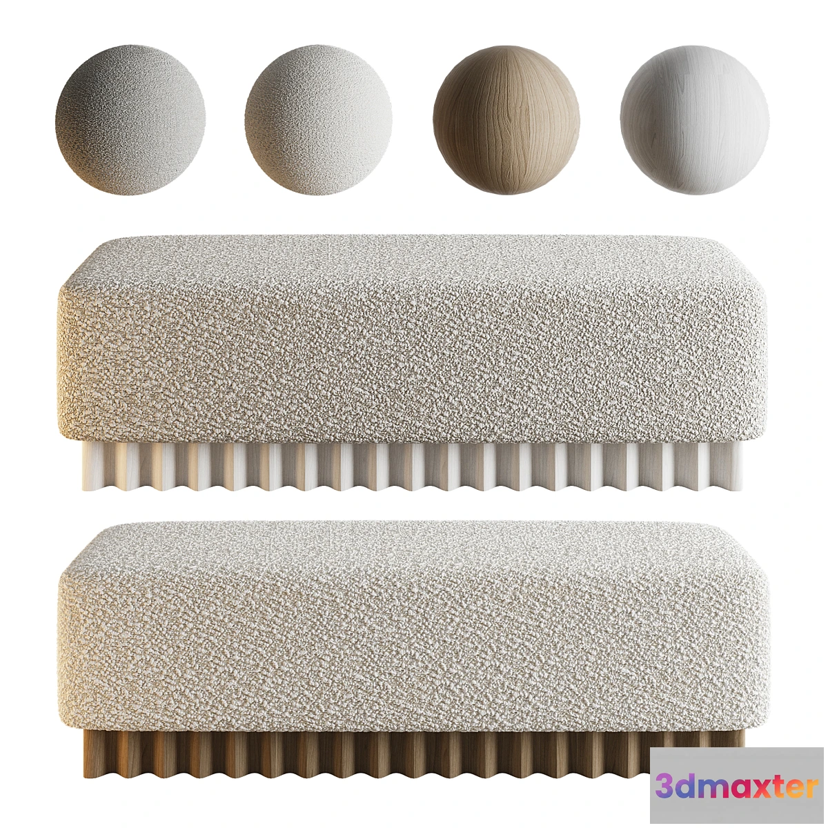 1478092 - Bench AEMILIUS 3D Max