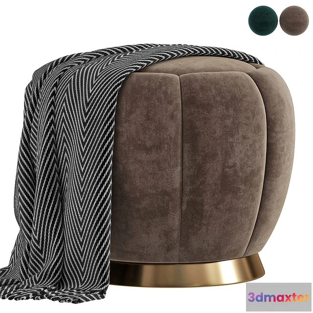 1539150 - Florence Stool By Luxdeco Collection 3D Max