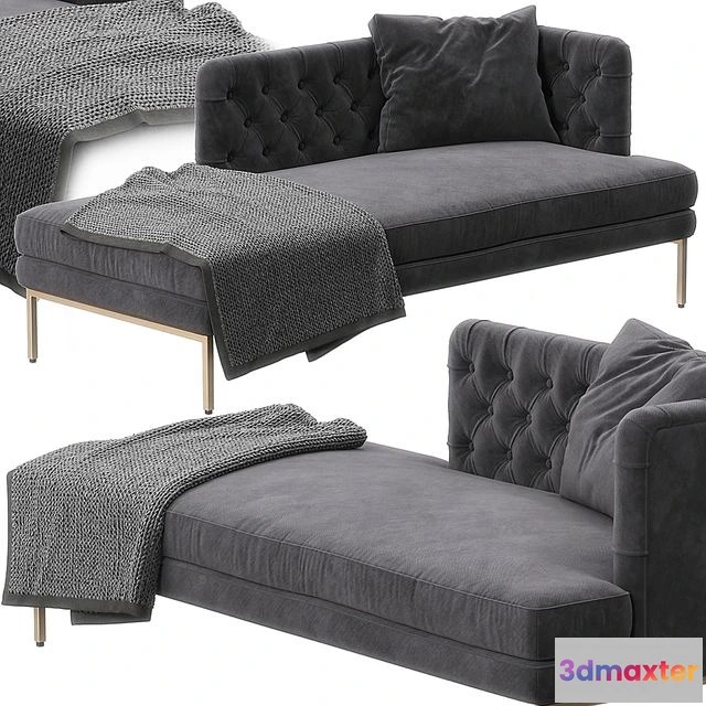 1539283 - LIPP Dormeuse by Living Divani 3D Max