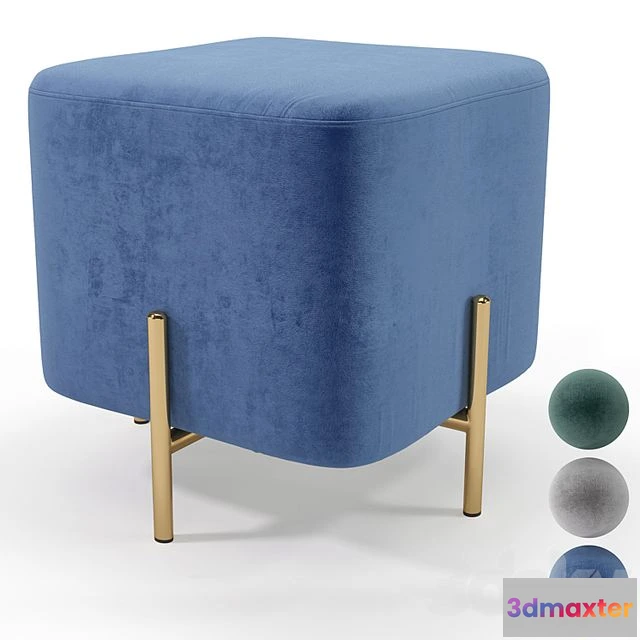 1540195 - Halmar Corno pouf 3D Max