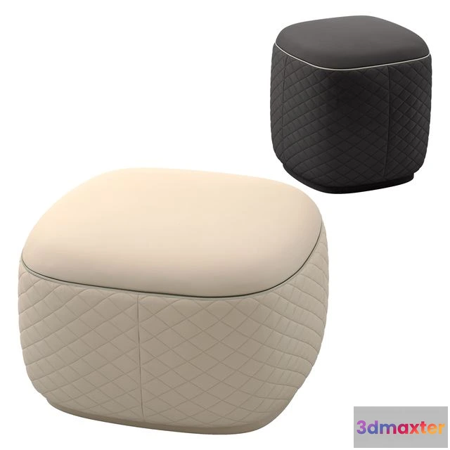 1540407 - Bentley home dundee ottomans 3D Max