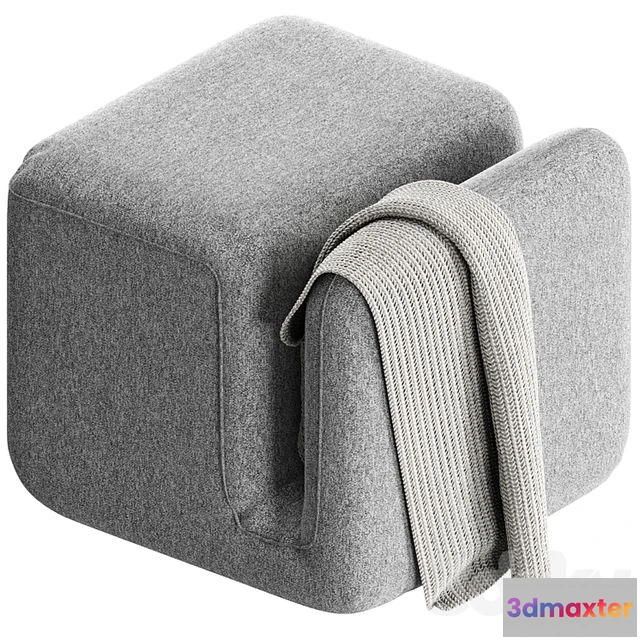 1540837 - Moby pouffe 3D Max