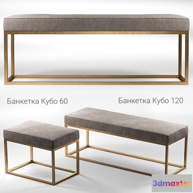 1542359 - Bench Kubo 3D Max