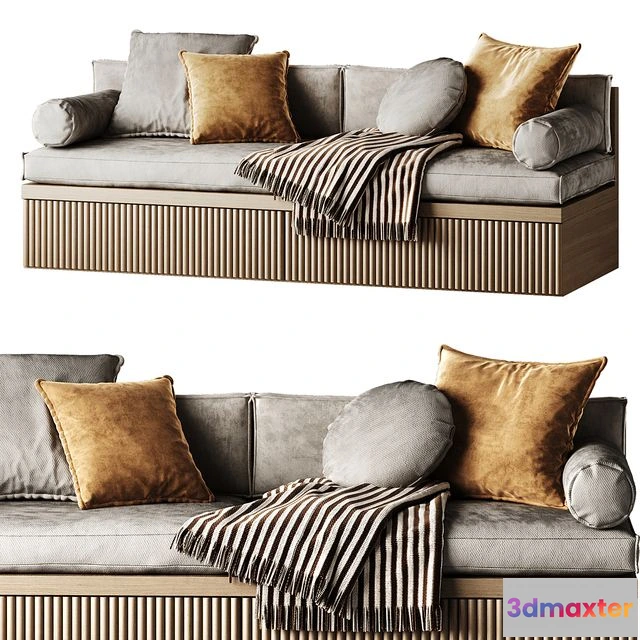 1543387 - Soft seat for window sill 02 3D Max