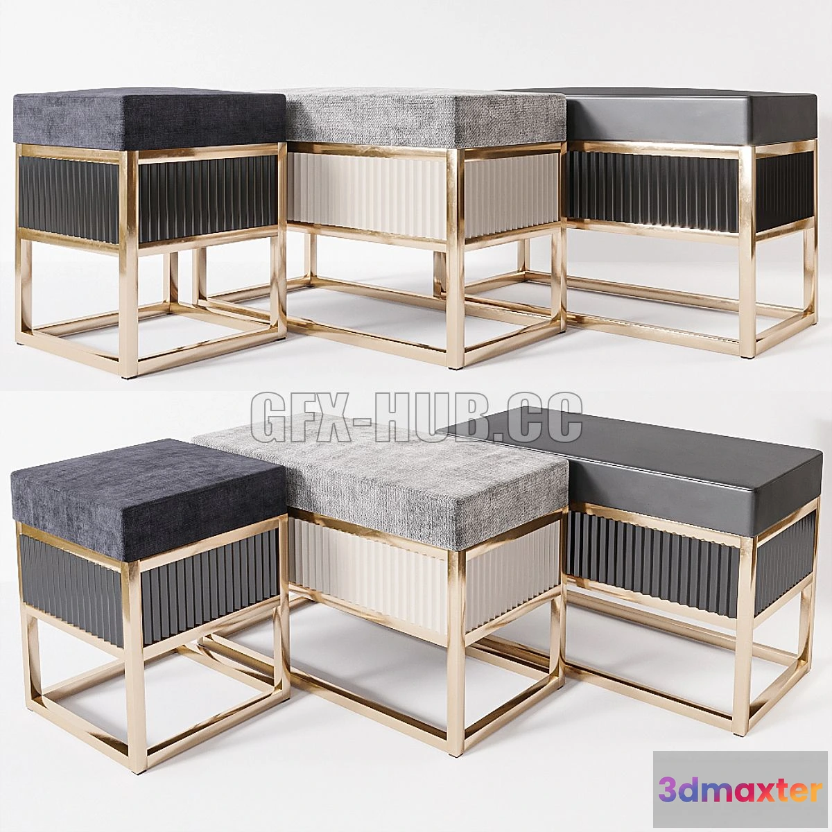 1543619 - Academy Bench by Oasis Group 3D Max