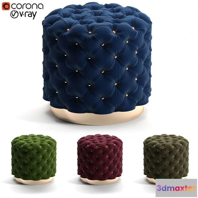 1544455 - pouf_001 3D Max