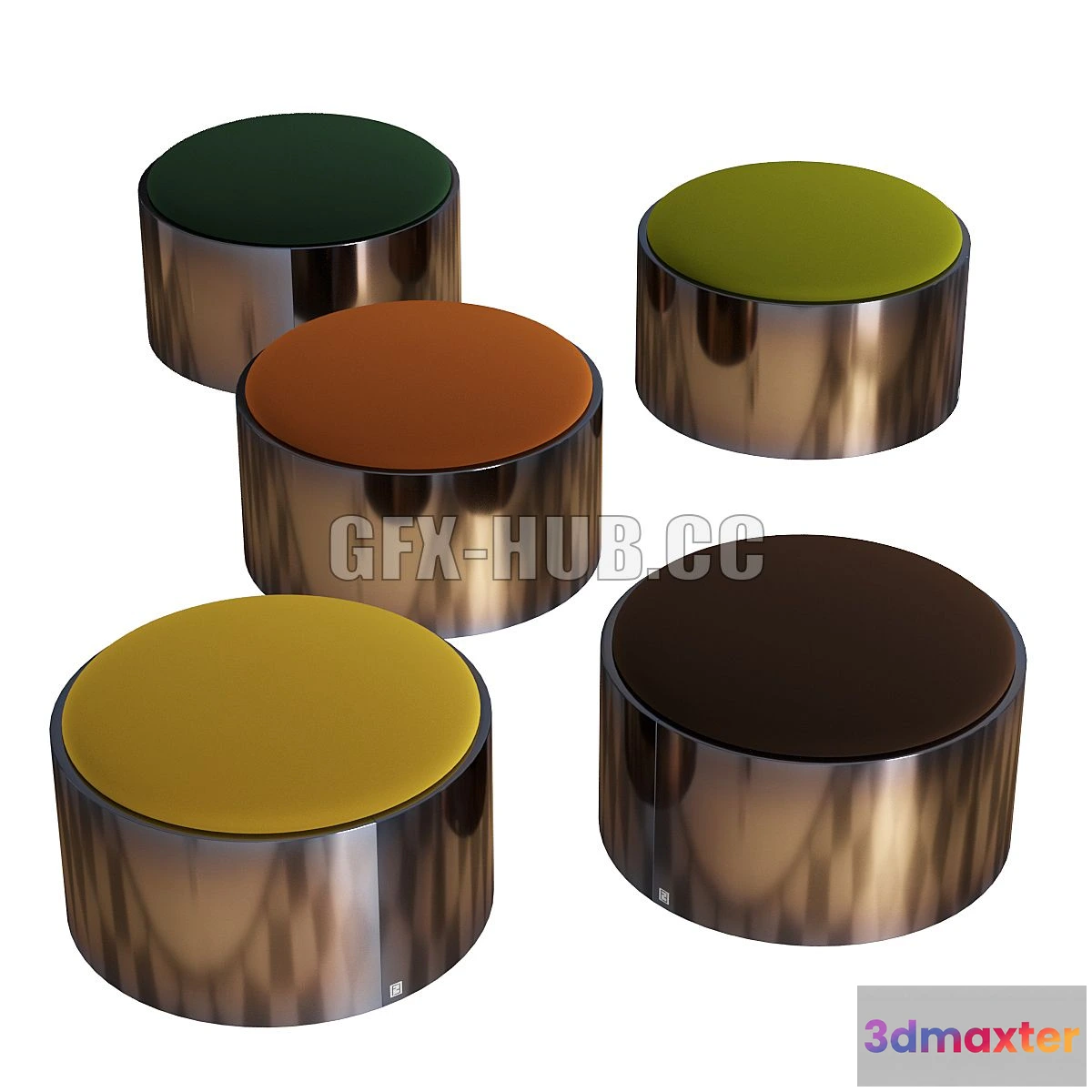 1546763 - Poof FENDY Constellation 3D Max