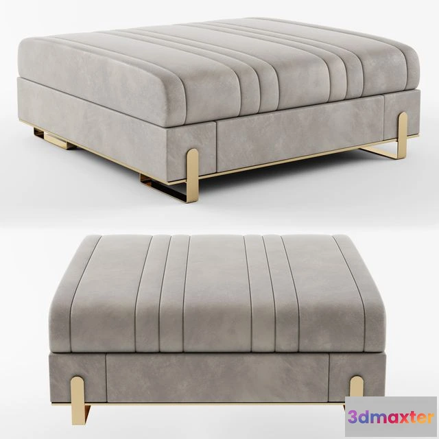 1547077 - Capital Collection GRAND Pouf 3D Max