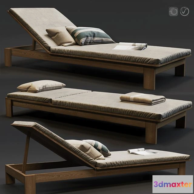1547662 - Sunbed set 01 3D Max