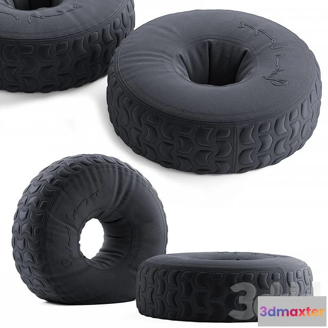 1549587 - Pouf Richard Lampert PIT STOP 3D Max