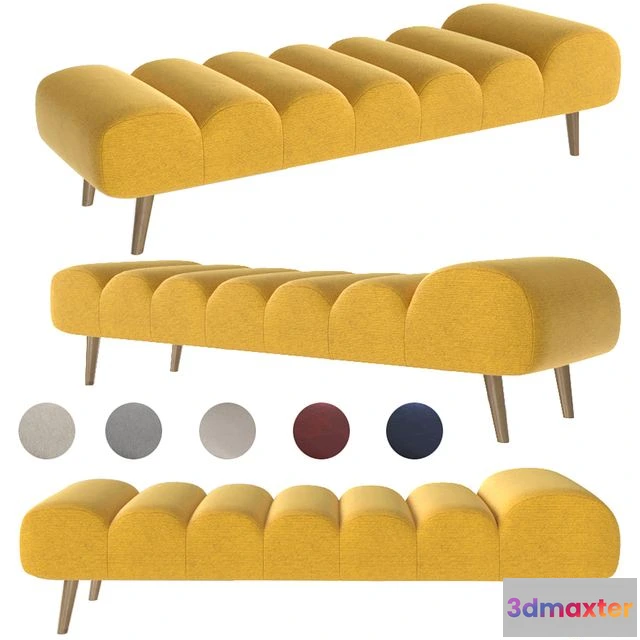 1549851 - Caterpillar day bed 3D Max