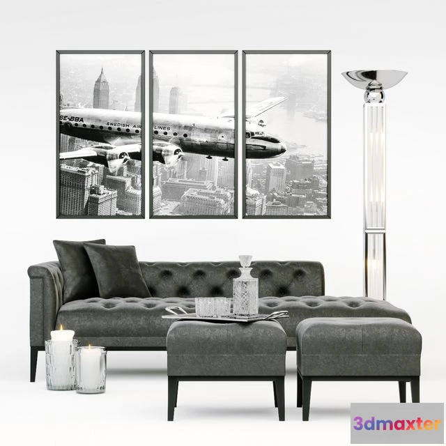 1549957 - Eichholtz Cesare Set 3D Max