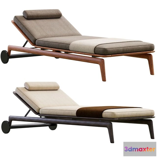 1550245 - Sunbed Mangolia By Poliform 3D Max