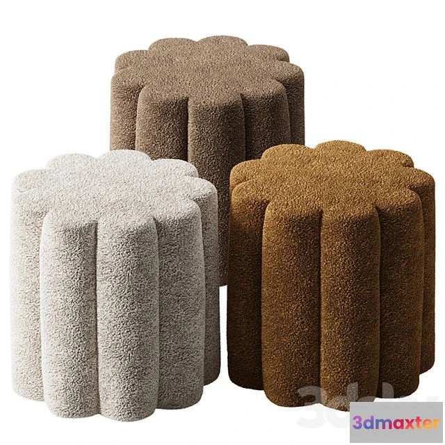 1552281 - Pouf Justyna 3D Max