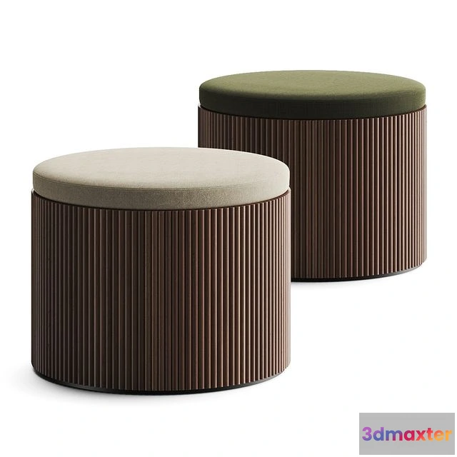 1553393 - Lema Drum Pouf 3D Max