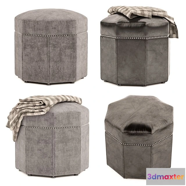 1553833 - Bombay Stool 3D Max