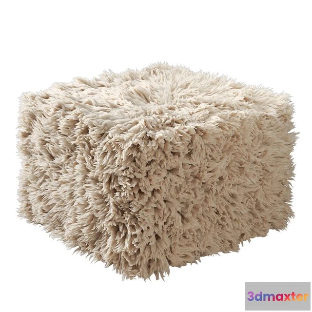 1556649 - Wool pouf Carito 3D Max