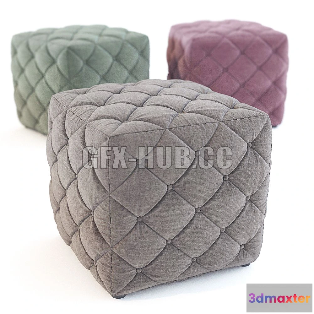 1557765 - Pouf 3D Max