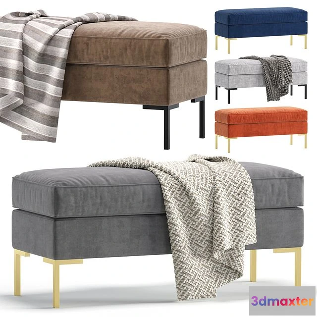 1558015 - Bench Kona 5 Colors Version 3D Max