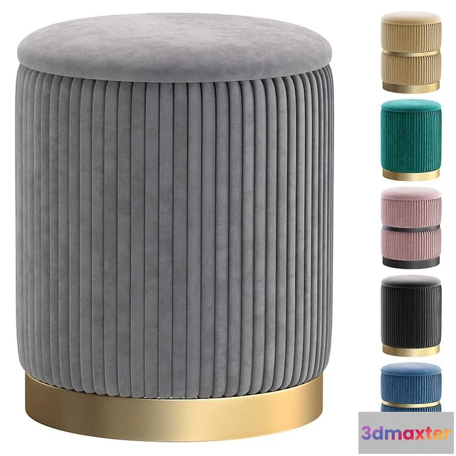 1558925 - Pouffe Charlotte 3D Max