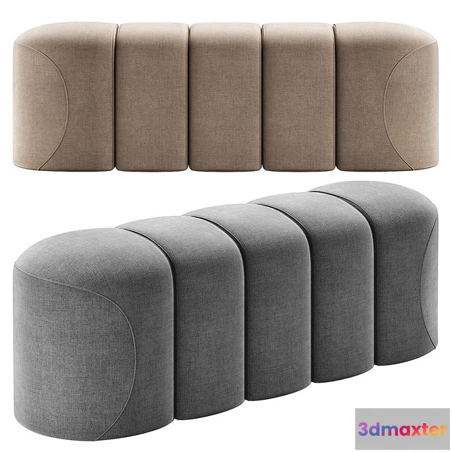 1559085 - Baco Pouf Meridiani 3D Max