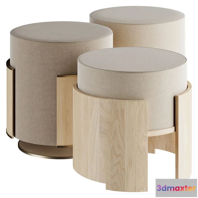 1560374 - ANA ROQUE INTERIORS pouf 3D Max