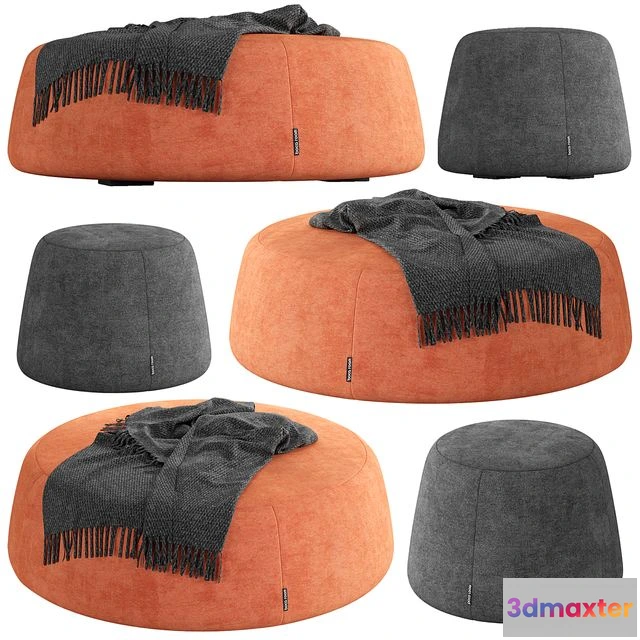 1563133 - Boca pouf 3D Max